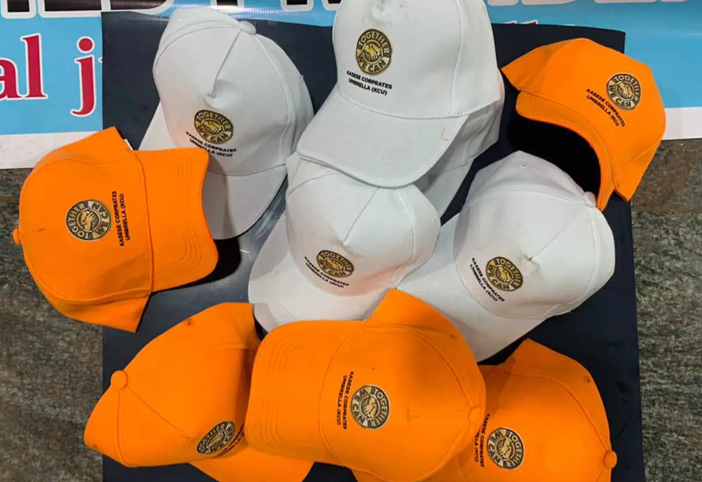 DTF Printed Caps by Kamog Artistry (U) Ltd