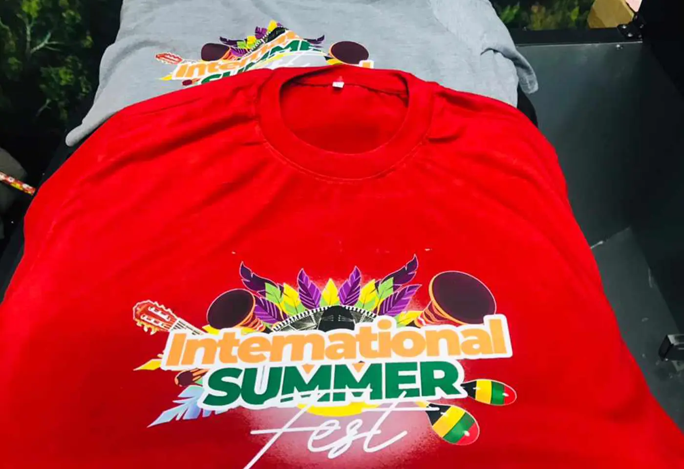 DTF Printed Shuttle T-Shirts by Kamog Artistry (U) Ltd