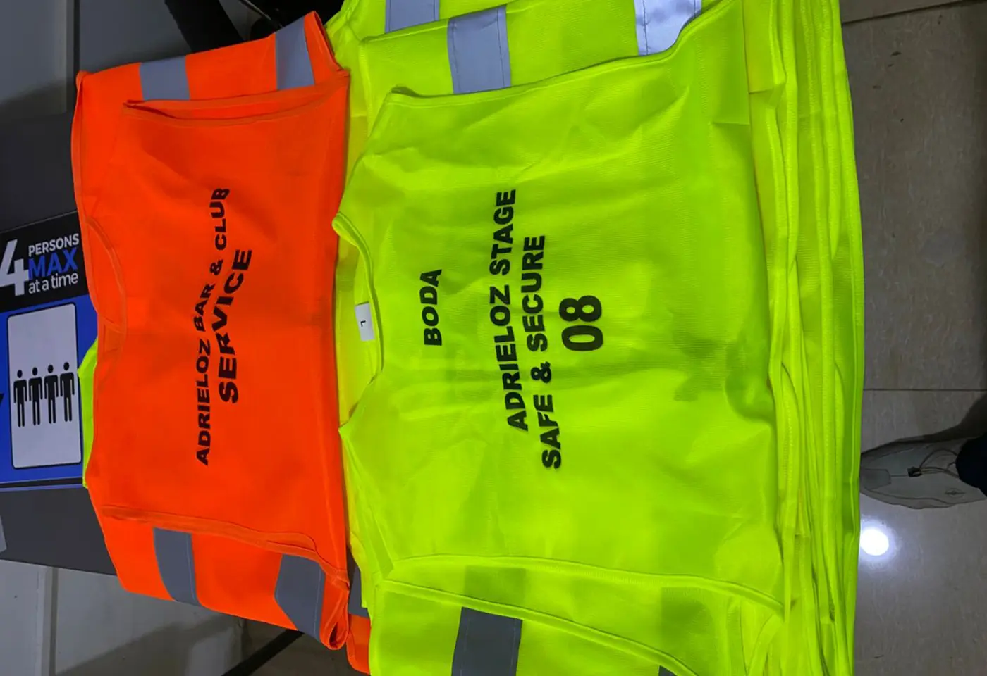 Single Color Reflective Jackets by Kamog Artistry (U) Ltd