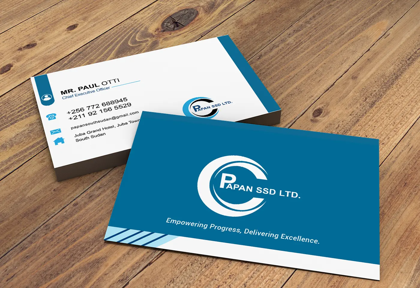 Standard Business Cards by Kamog Artistry (U) Ltd