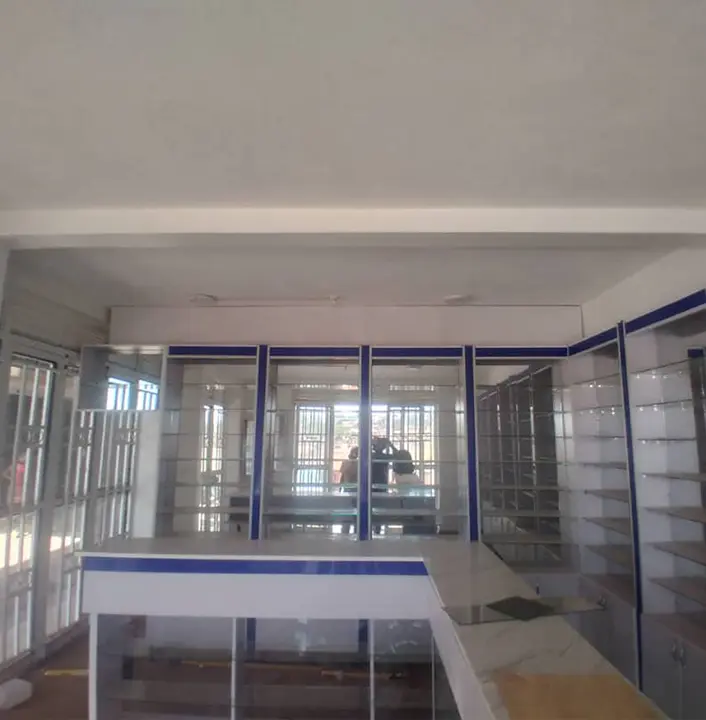 Ability Pharmacy interior before branding installation