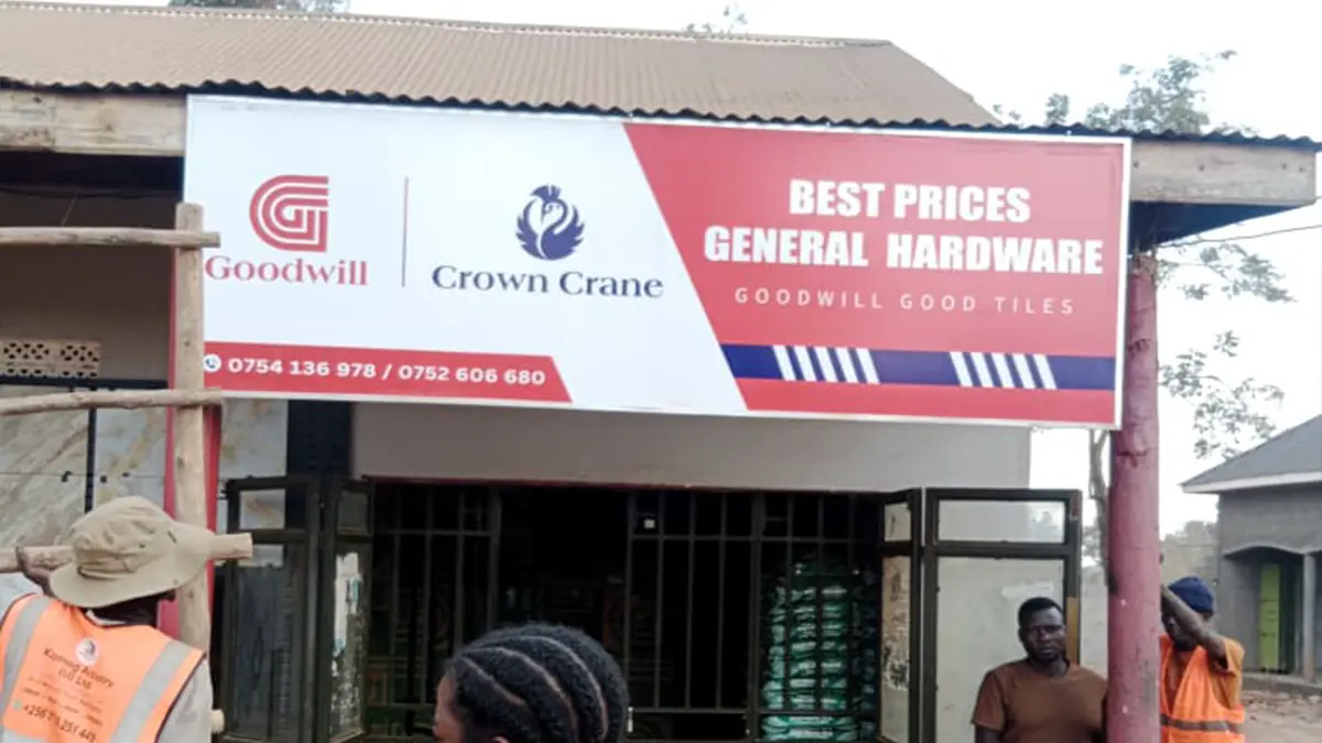 Second hardware frontage completed at Best Prices • second hardware for the Goodwill and Crown Crane rollout