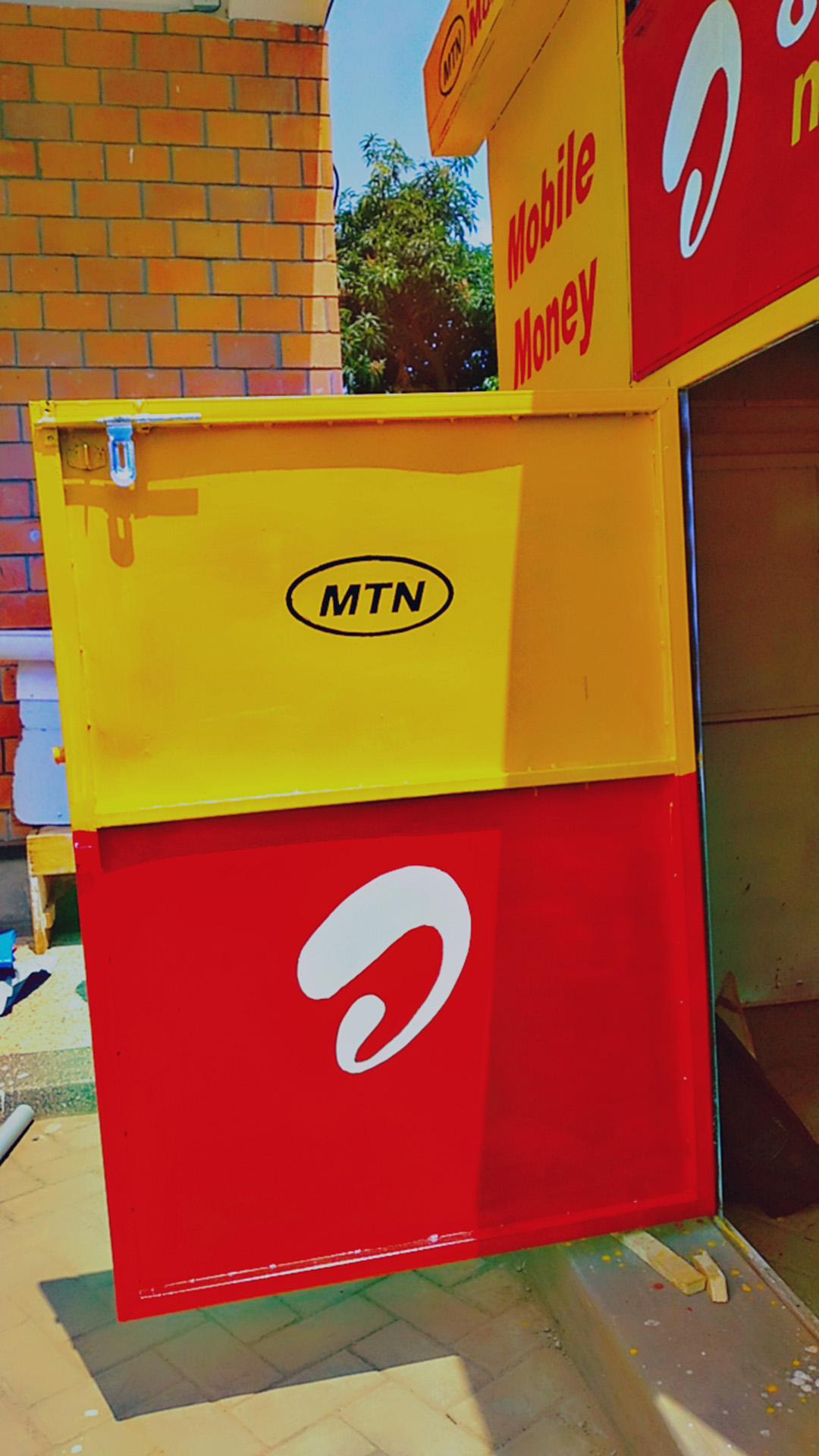 Mobile Money branding visibility project