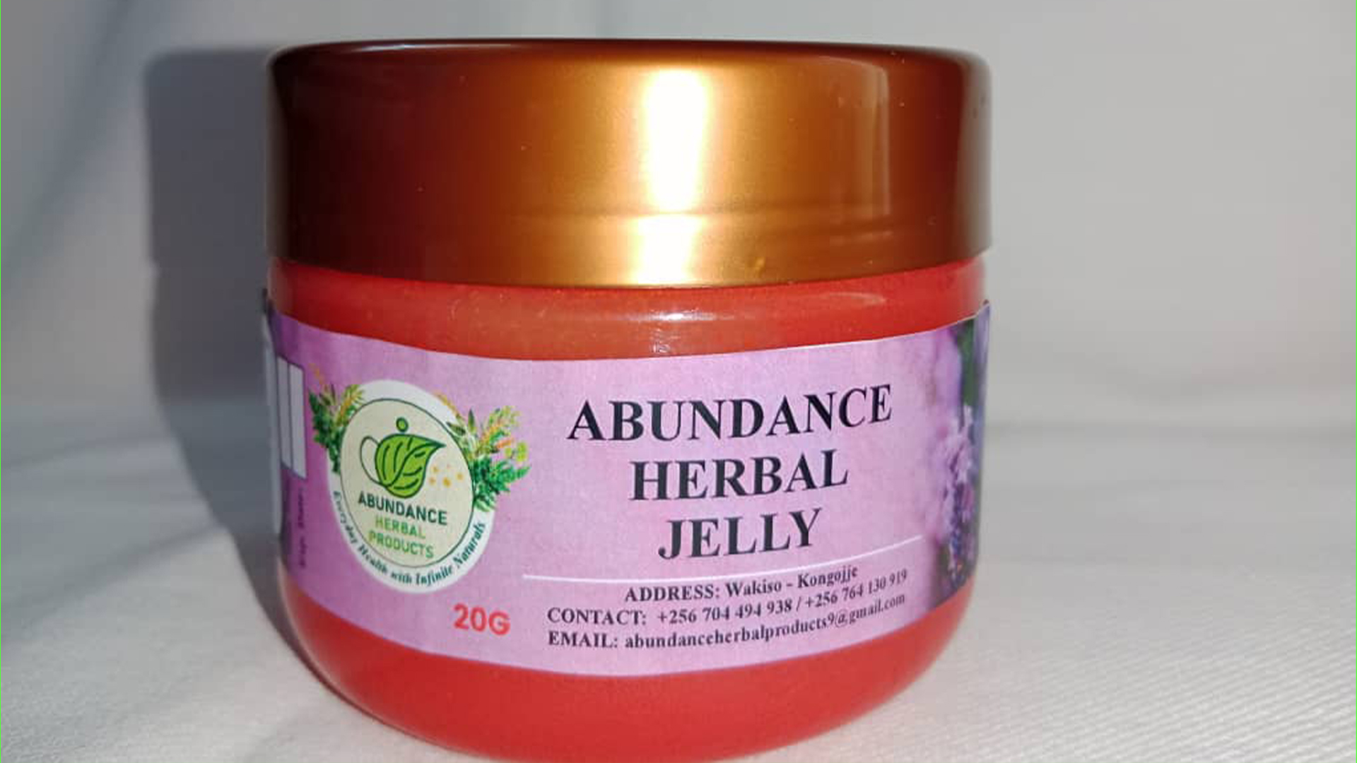 Abundance herbal products labels and packaging in Wakiso (label system and production-ready files)
