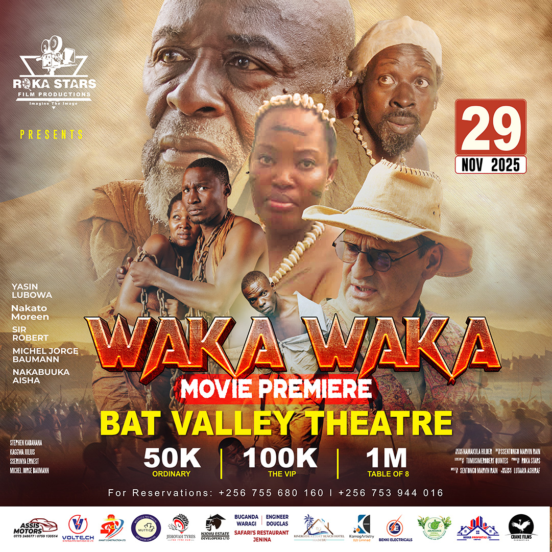 Rokastars film productions branding and motion work in Kampala (motion design, backdrops and production)