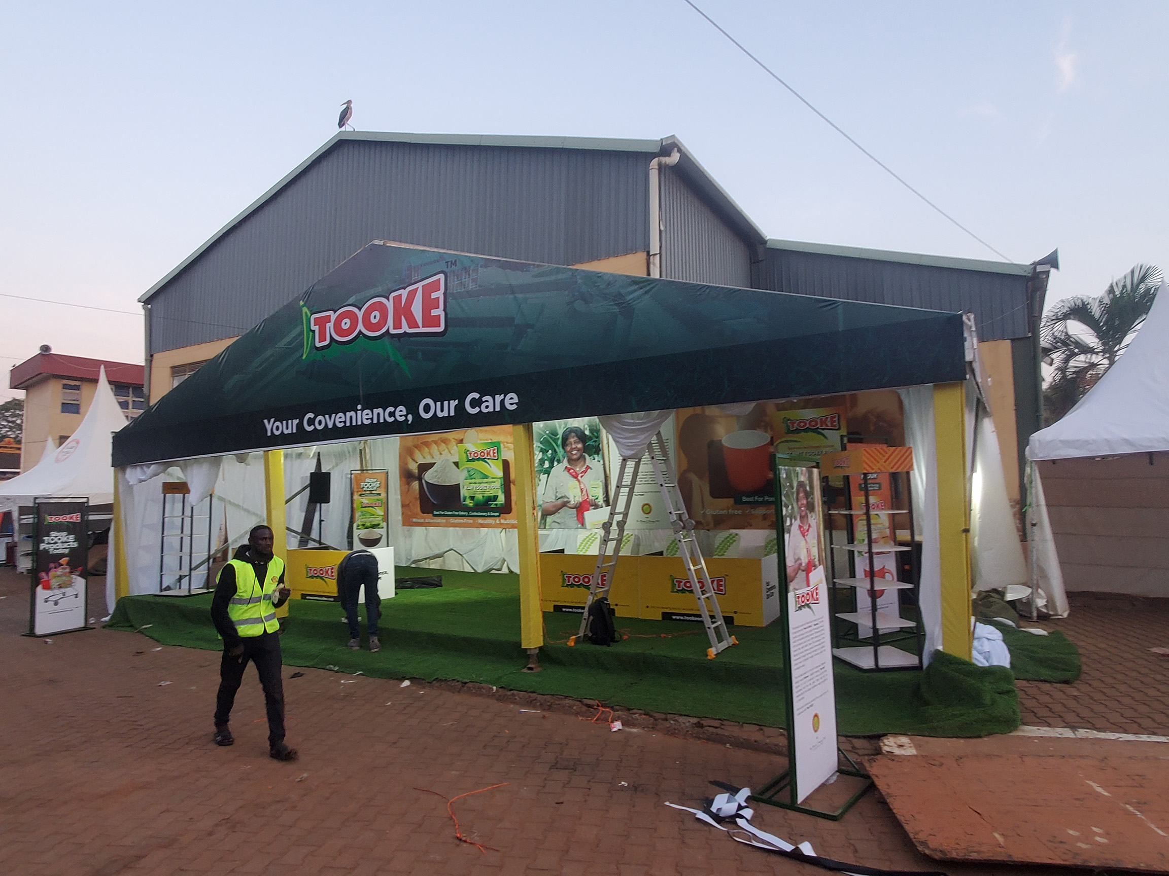 TOOKE BIRDC UMA 2025 exhibition branding project in Kampala