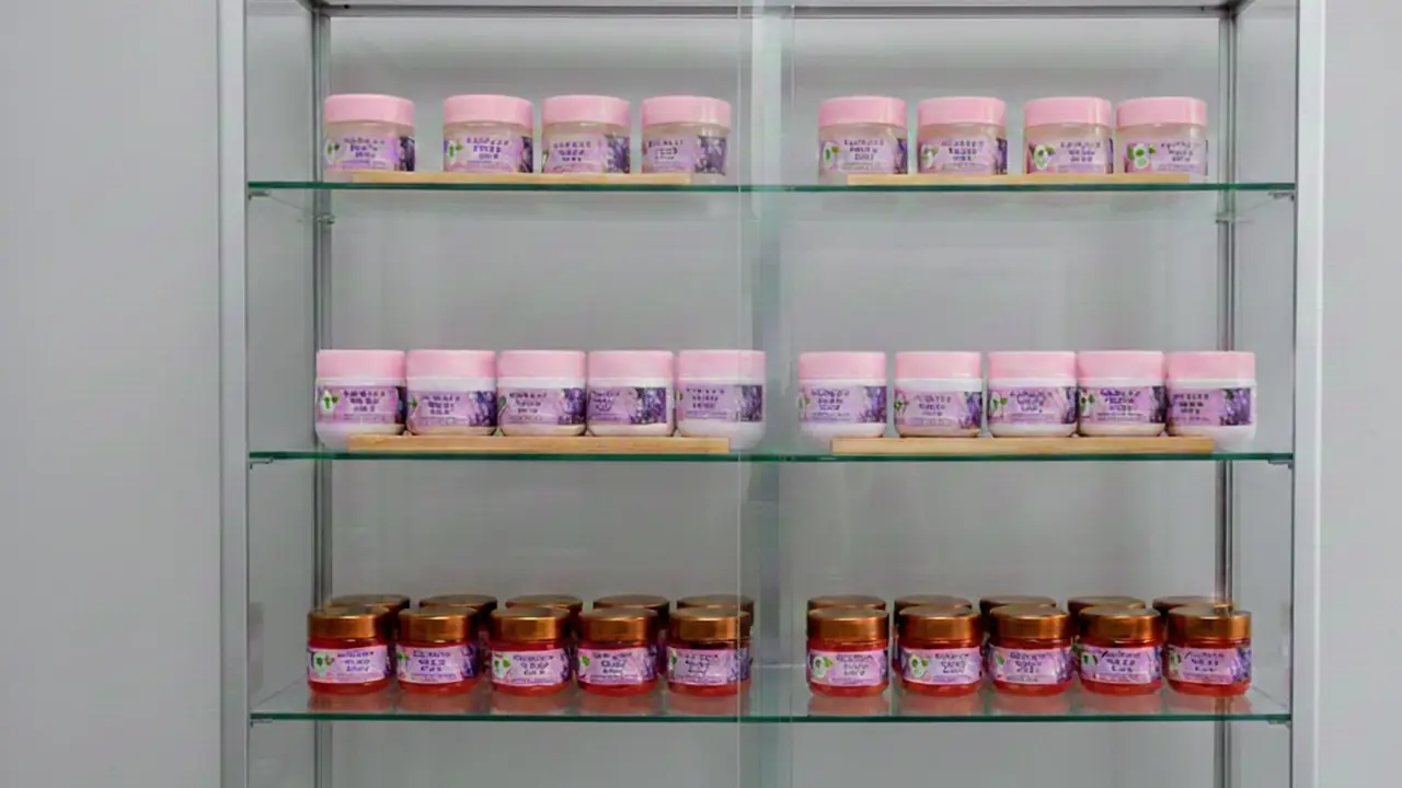 Packaging and product label branding example in Uganda showing retail-ready branded product presentation