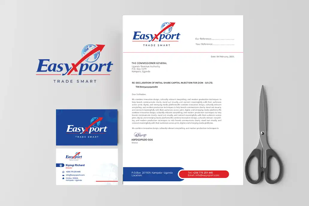 Startup branding packages in Kampala — launch-ready logo, colors and brand templates