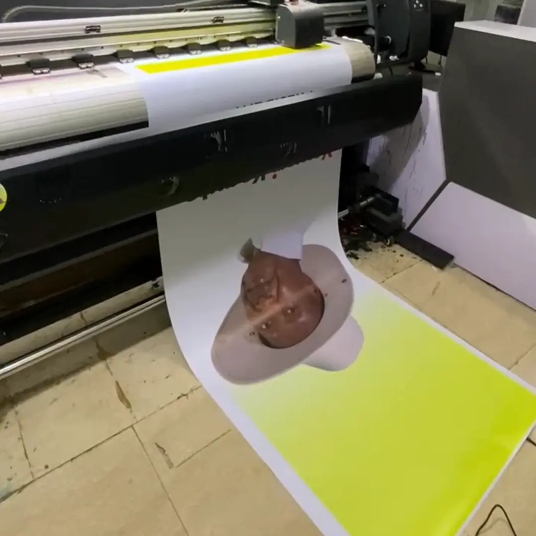 Roll-up banner printing in Kampala with retractable stand for exhibitions.