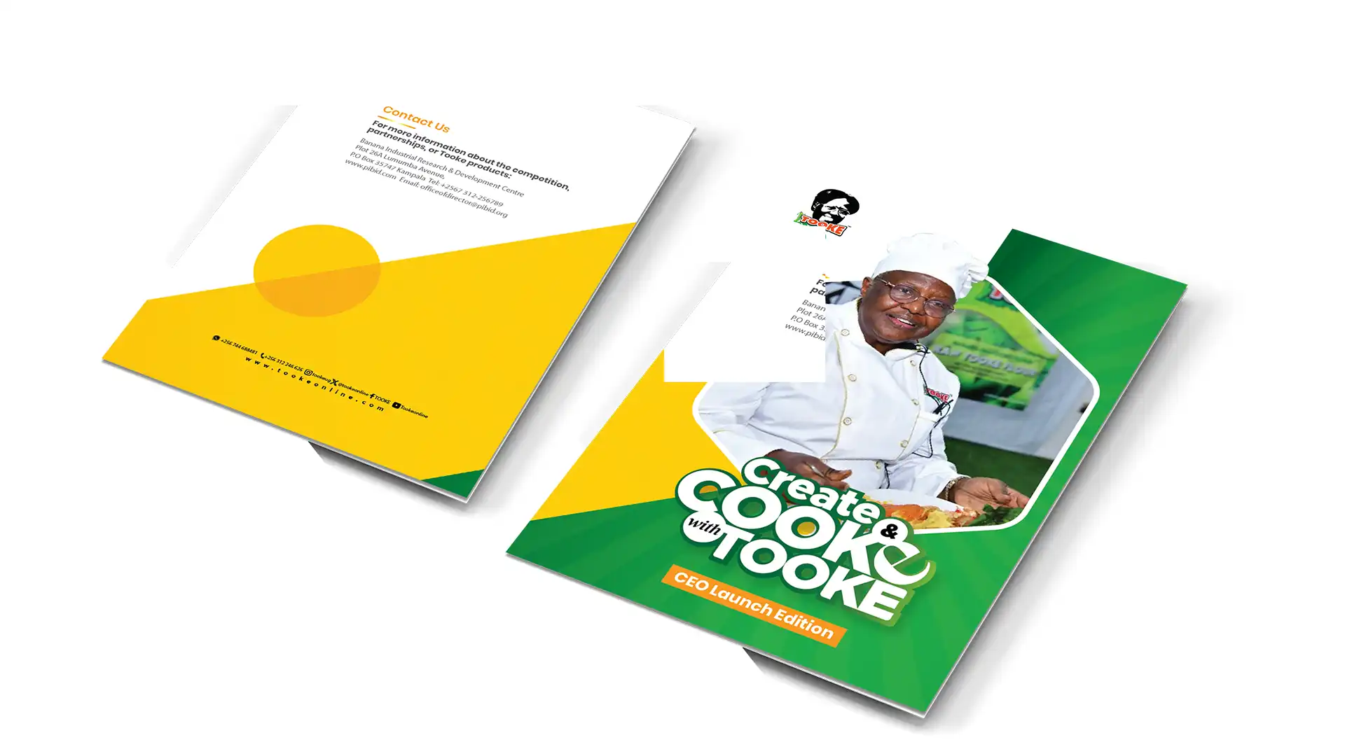 Premium brochure printing in Kampala with protective matte or gloss lamination.