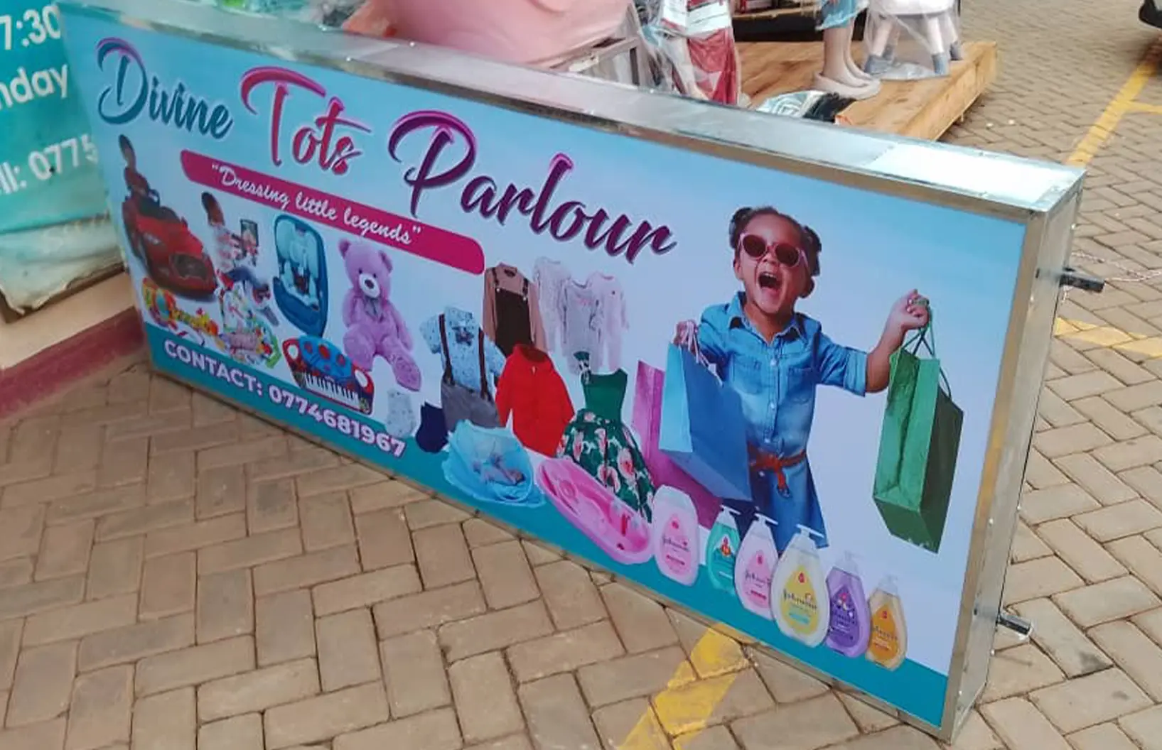 Signage-ready large format prints prepared for mounting and fabrication workflows.